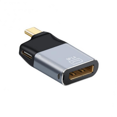 USB C pretvarači Thunderbolt 3 Type-C u DP/Mini DP/HDMI-kompatibilan/VGA/RJ45 muško-ženski adapter s PD punjenjem za Macbook PC