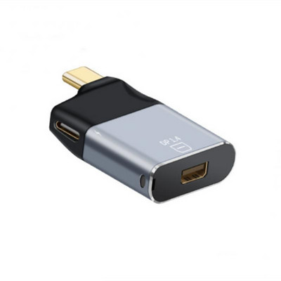 USB C pretvarači Thunderbolt 3 Type-C u DP/Mini DP/HDMI-kompatibilan/VGA/RJ45 muško-ženski adapter s PD punjenjem za Macbook PC