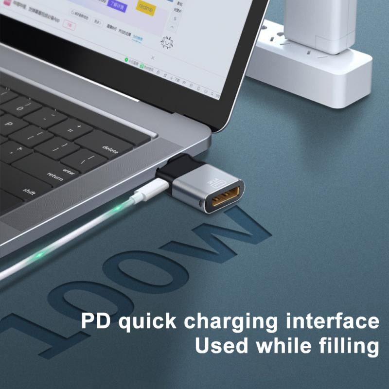 USB C pretvarači Thunderbolt 3 Type-C u DP/Mini DP/HDMI-kompatibilan/VGA/RJ45 muško-ženski adapter s PD punjenjem za Macbook PC