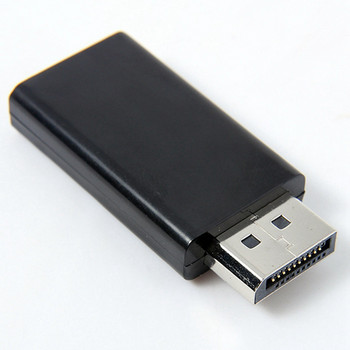 2 бр. Display Port Displayport DP мъжки към HDMI-съвместим женски конверторен кабелен адаптер