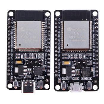 ESP32 Development Board WiFi+Bluetooth Ασύρματη μονάδα Υποστήριξη χαμηλής κατανάλωσης ενέργειας STA/AP/STA+AP Mode ESP-WROOM-32 ESP-32S