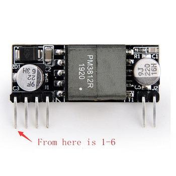 DP1435 POE Module 5V 2.4A IEEE802.3Af Without Capacitance Supports 100M 1000M POE Module