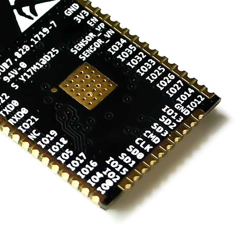 ESP32 ESP-32 ESP32-S belaidis modulis „WiFi“ + „Blue-Toth“ dviejų branduolių procesorius, dviejų antenų modulis ESP32 serijos ir WiFi modulis juodas