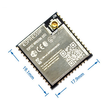 ESP-32 ESP-WROOM-32 ESP32 ESP-32U Συμβατό με Bluetooth και WiFi Διπύρηνο CPU με χαμηλή κατανάλωση ενέργειας MCU ESP-32 IPEX κεραία