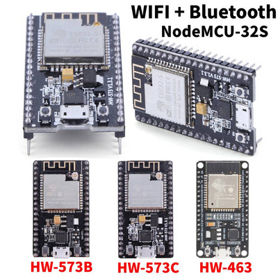 ESP32 Development Board CH340C CP2102 WiFi+Bluetooth IoT NodeMCU-32 Ultra-Low Power ESP-32S ESP-WROOM-32 ESP 32 Wireless Module