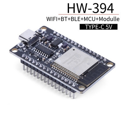 ESP-32S ESP-WROOM-32 ESP32 WIFI kétmagos CPU fejlesztőkártya 802.11b/g Wi Fi BT modul Ultra-alacsony energiafogyasztás