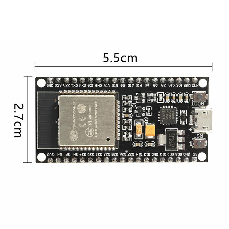 Placă de dezvoltare ESP32S TYPE-C USB WiFi și Bluetooth cu putere ultra-scăzută Dual Core ESP32-DevKitC-32 Placă de expansiune ESP-WROOM-32
