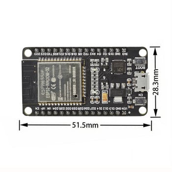 ESP-32S ESP-WROOM-32 CH9102X платка за разработка WIFI двуядрен процесор 802.11b/g WiFi BT модул ултра-ниска консумация на енергия