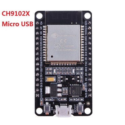 ESP32 vezeték nélküli modul ESP-WROOM-32 ESP-32S Bluetooth-kompatibilis, rendkívül alacsony energiafogyasztású, kétmagos CP2102 IoT alkalmazásokhoz