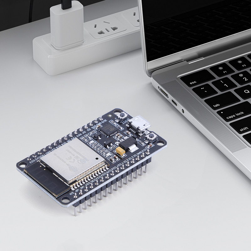 ESP32 vezeték nélküli modul ESP-WROOM-32 ESP-32S Bluetooth-kompatibilis, rendkívül alacsony energiafogyasztású, kétmagos CP2102 IoT alkalmazásokhoz