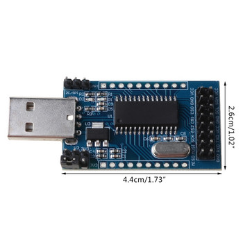 Програматор Ch341a, USB към Uart Iic Spi конвертор, паралелен порт, конвертор, вграден модул за работна индикаторна платка Dropship