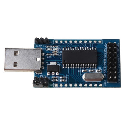 Ch341a Programmer Usb to Uart Iic Spi Converter Parallel Port Converter Onboard Working Indicator Board Module Dropship