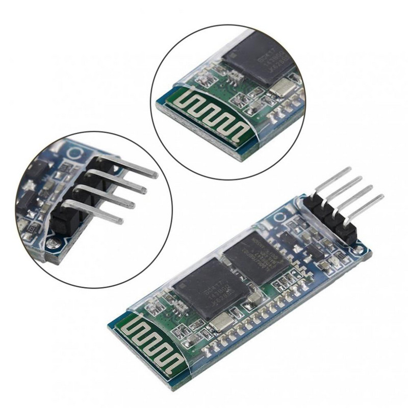HC-06 RS232 Wifi Module Serial Pass-through Module RF Receiver Module 4 Pin Wireless Chip Communication from Machine With Backplane
