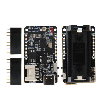 LILYGO® TTGO T-OI PLUS RISC-V ESP32-C3 Modul cip Reîncărcabil 16340 Suport baterie Suport Placă de dezvoltare Wi-Fi BLE