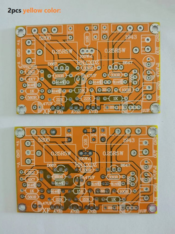 2PCS 2SC5200+2SA1943 HIFI платка 100W едноканален PCB усилвател Празна платка Направи си перфектна