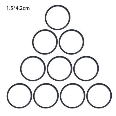 10 db meghajtó négyszögletes szíj gumi DVD kazettás magnó lemezjátszó szíj 1,5 mm-es csepp szállítás