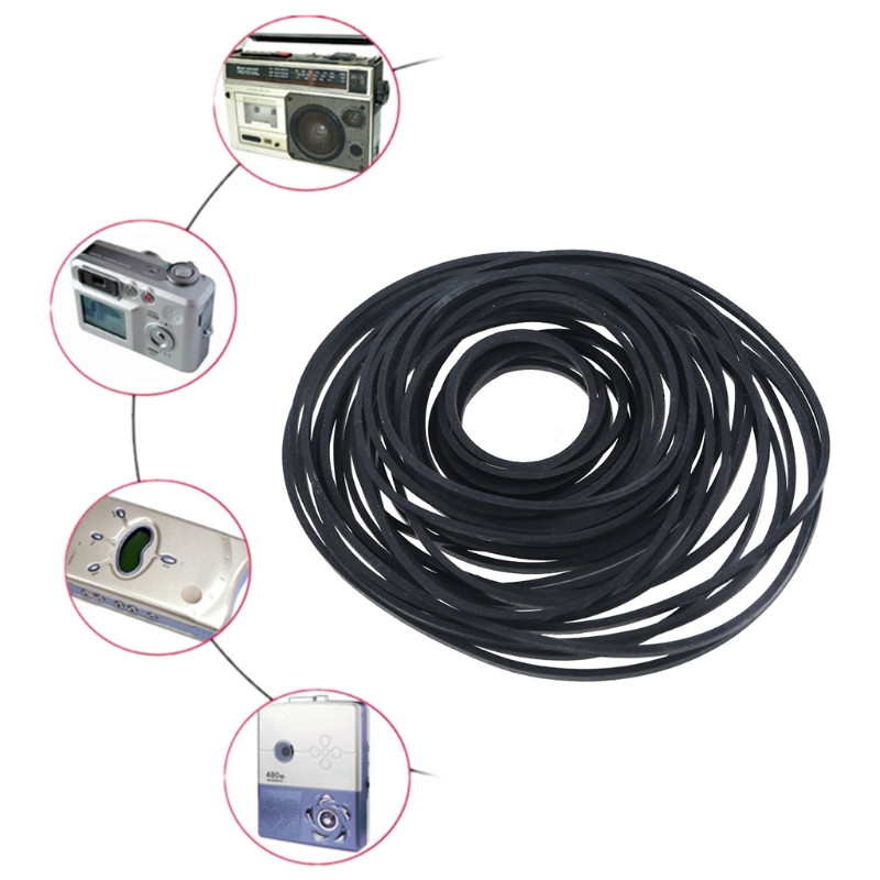 10 db meghajtó négyszögletes szíj gumi DVD kazettás magnó lemezjátszó szíj 1,5 mm-es csepp szállítás