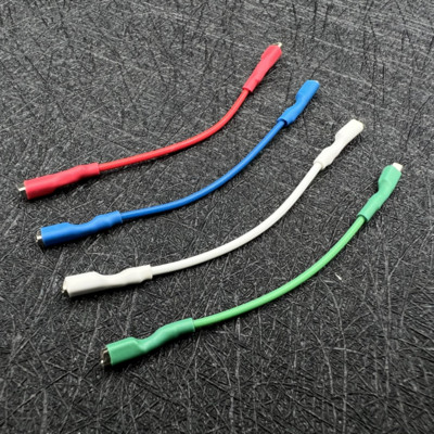 4Pcs Gramofon Cartridge Stylus Universal Pure Silver Wires for Shure Ortofon LP Vinyl Record Phonograph Headshell Accessories