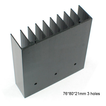 CIRMECH Ενισχυτές Ψύκτη Ψυγείο Αλουμινίου Ψυκτήρας για LM1875 TDA2030 Ηλεκτρονικό Chip Ψύκτρα Ψύξης 76*45*21mm