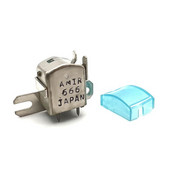 1gab AMIR666 divu celiņu nodilumizturīga magnētiskā galviņa ierakstītājam Uzlabota audio kasešu deka kasešu remonta detaļu piederumi