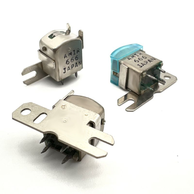 1gab AMIR666 divu celiņu nodilumizturīga magnētiskā galviņa ierakstītājam Uzlabota audio kasešu deka kasešu remonta detaļu piederumi