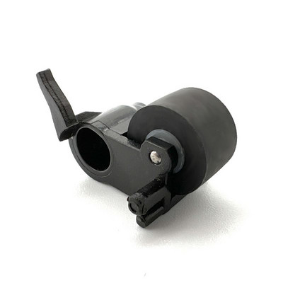 Rolă de prindere pentru roată din cauciuc de 10 mm, 1 buc, cu suport din plastic pentru casete audio, casetofon, accesorii pentru player stereo