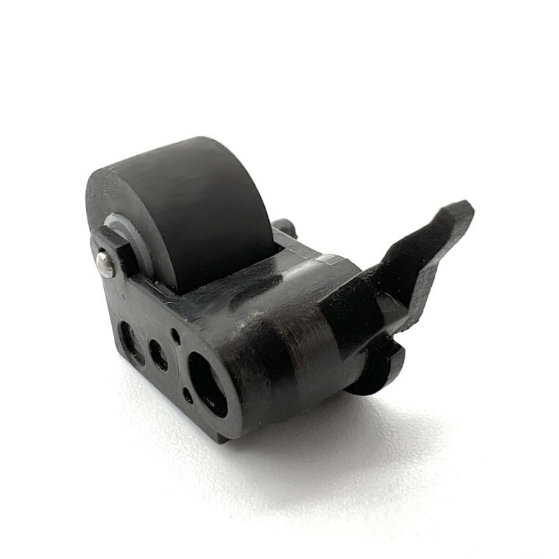 Rolă de prindere pentru roată din cauciuc de 10 mm, 1 buc, cu suport din plastic pentru casete audio, casetofon, accesorii pentru player stereo