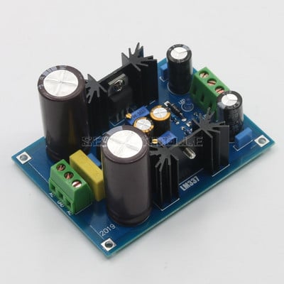 LM317 LM337 Output Voltage Adjustable Filter Regulated Power Supply Finished Board HiFi DIY Kit