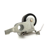 1Pcs 13mm gumeni kotačić s kotačićem sa željeznim okvirom za držač za kasetofon, kasetofon, dodaci za audio stereo uređaj