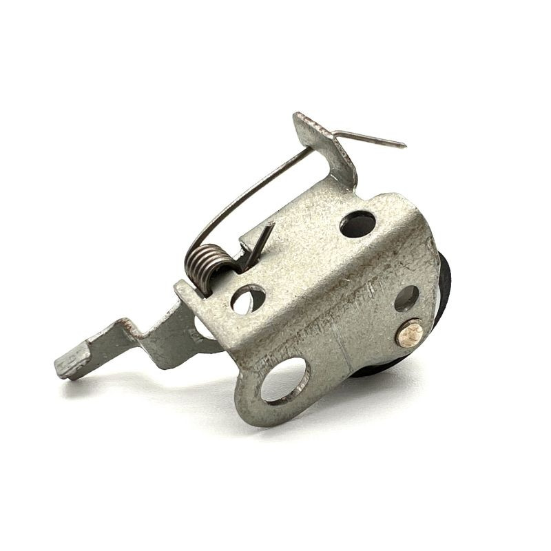 1Pcs 13mm gumeni kotačić s kotačićem sa željeznim okvirom za držač za kasetofon, kasetofon, dodaci za audio stereo uređaj