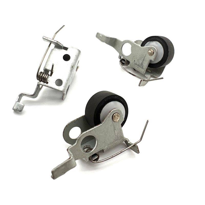 1Pcs 13mm gumeni kotačić s kotačićem sa željeznim okvirom za držač za kasetofon, kasetofon, dodaci za audio stereo uređaj