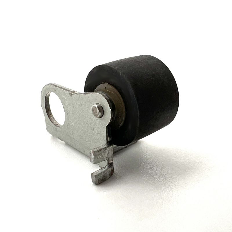 1Pcs 9mm gumeni kotačić za stezanje s željeznim okvirom nosača nosača za audio kasetofon, kasetofon, dodatna oprema za stereo uređaj