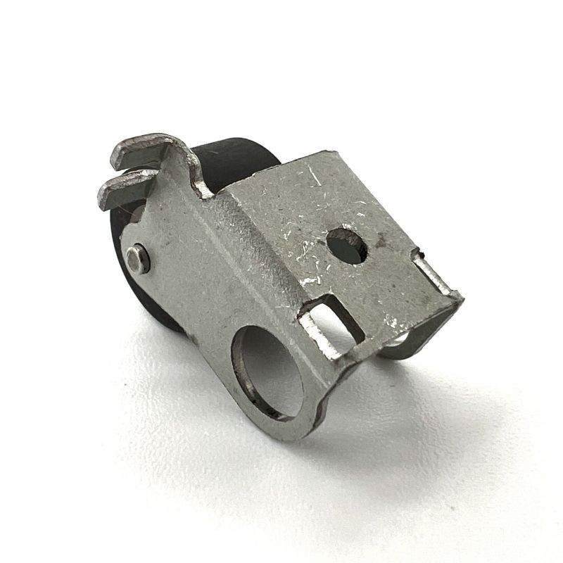 1Pcs 9mm gumeni kotačić za stezanje s željeznim okvirom nosača nosača za audio kasetofon, kasetofon, dodatna oprema za stereo uređaj