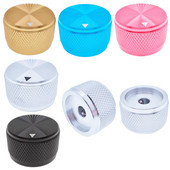 1kom 25 x 15,5 mm potenciometar od aluminijske legure Kontrolni gumb za glasnoću zvuka Električna gitara Bas Vijak, za osovinu promjera 6 mm