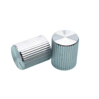 2PCS 10*12.5mm aluminijske legure potenciometar tipka kapa enkoder regulator glasnoće audio tipka za 6 mm (nazubljena osovina)