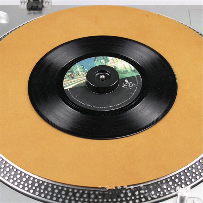 L43D Technics SL1200 Ser Record lemezjátszó adapter 45 RPM ezüst 7" vinylhez