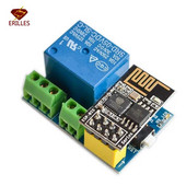 ESP8266 ESP-01S relémodul relé WiFi intelligens aljzat hőmérséklet és páratartalom csomópont égő