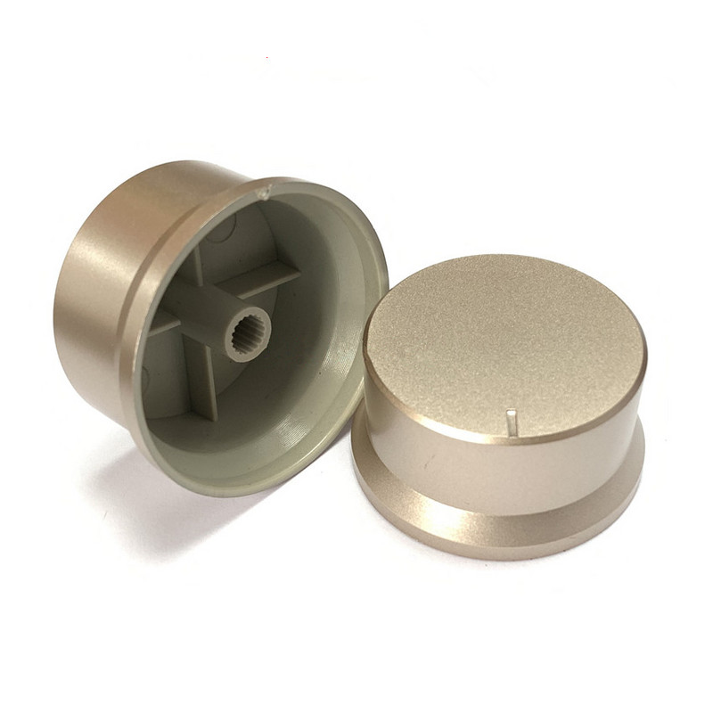 1 db 45x22 mm-es potenciométeres jeladó sávkapcsoló műanyag gombsapkák