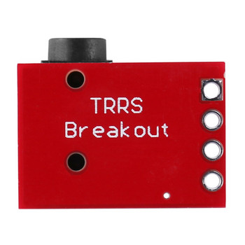 TRRS 3,5 мм жак Breakout Board Слушалки Видео Аудио MP3 Модул за професионален конектор