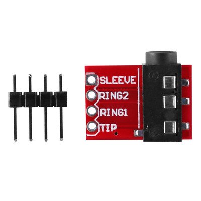 TRRS 3,5 mm lizdo Breakout plokštės ausinių vaizdo garso MP3 profesionalus jungties modulis