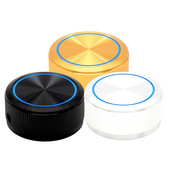 1 db csúcsminőségű alumínium potenciométer gombos hangerőkapcsoló forgó jeladó gombok ezüst/fekete/arany