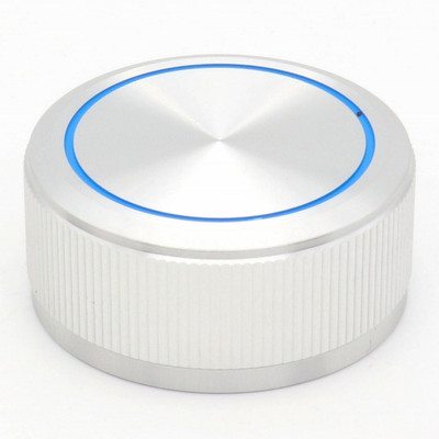 1 db csúcsminőségű alumínium potenciométer gombos hangerőkapcsoló forgó jeladó gombok ezüst/fekete/arany