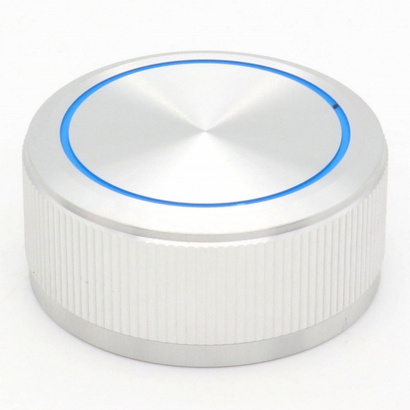 1 db csúcsminőségű alumínium potenciométer gombos hangerőkapcsoló forgó jeladó gombok ezüst/fekete/arany