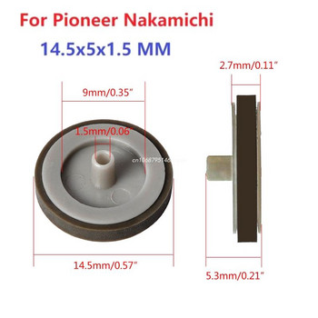 Κάρτα 14x5x1,5 χιλιοστών για μαγνητόφωνο με τροχαλία ζώνης SEAT Τροχαλία ζώνης τροχαλίας Roller Deck για PioneerNakamichi New Dropship