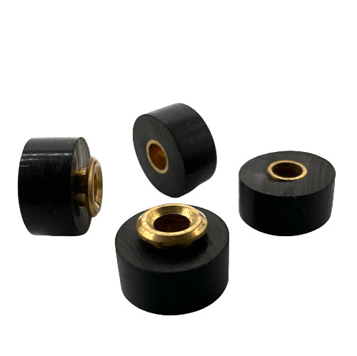 6.5x2.7x2mm arbore de cupru rolă de cauciuc ciupire casetă curea scripete pentru Sony Audio Recorder Unități de bandă Deck Walkman Player Stereo