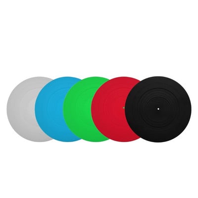 for LP Antislip Mat for Phonograph Turntable Vinyl Record Players AccessoriesRecord Pad, Anti-vibration Silicone Pad Rub