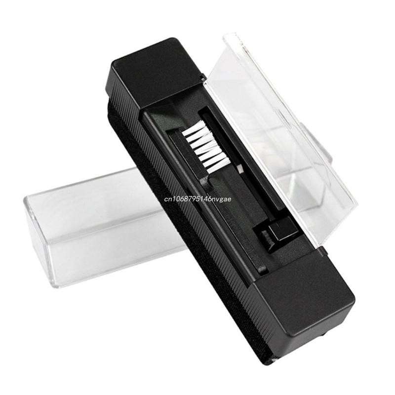 Komplet za čišćenje vinilnih ploča Antistatički baršunasti četkica za čišćenje Poklon za LP ploče Nova isporuka