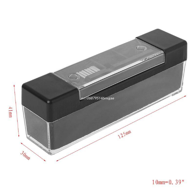 Komplet za čišćenje vinilnih ploča Antistatički baršunasti četkica za čišćenje Poklon za LP ploče Nova isporuka