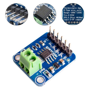 MAX31855 K тип сензорен модул K тип термодвойка Breakout Board температурен сензор за измерване на градуси за Arduino Dropship
