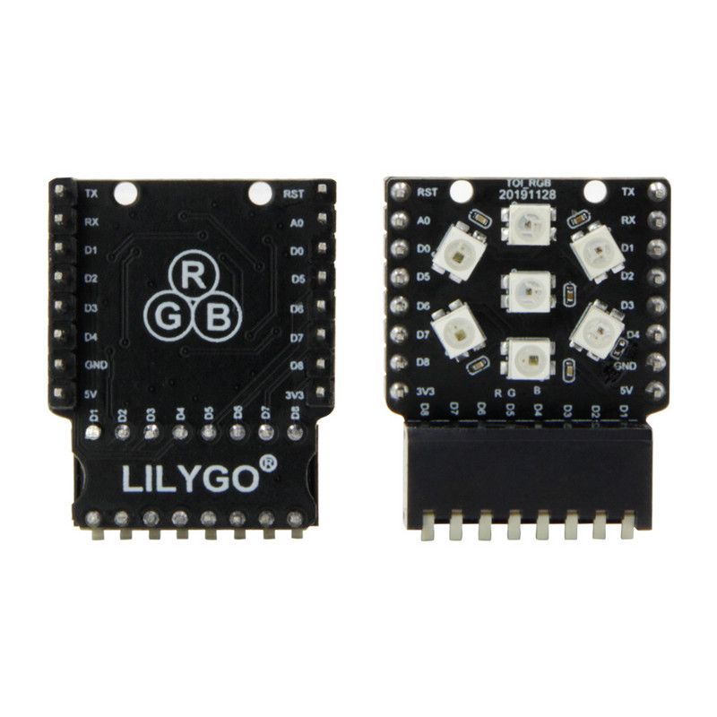 TTGO T-OI Plus ESP32-C3 RISC-V MCU vezeték nélküli modulfejlesztő áramköri kártya Wi-Fi Bluetooth 16340 elemtartóval